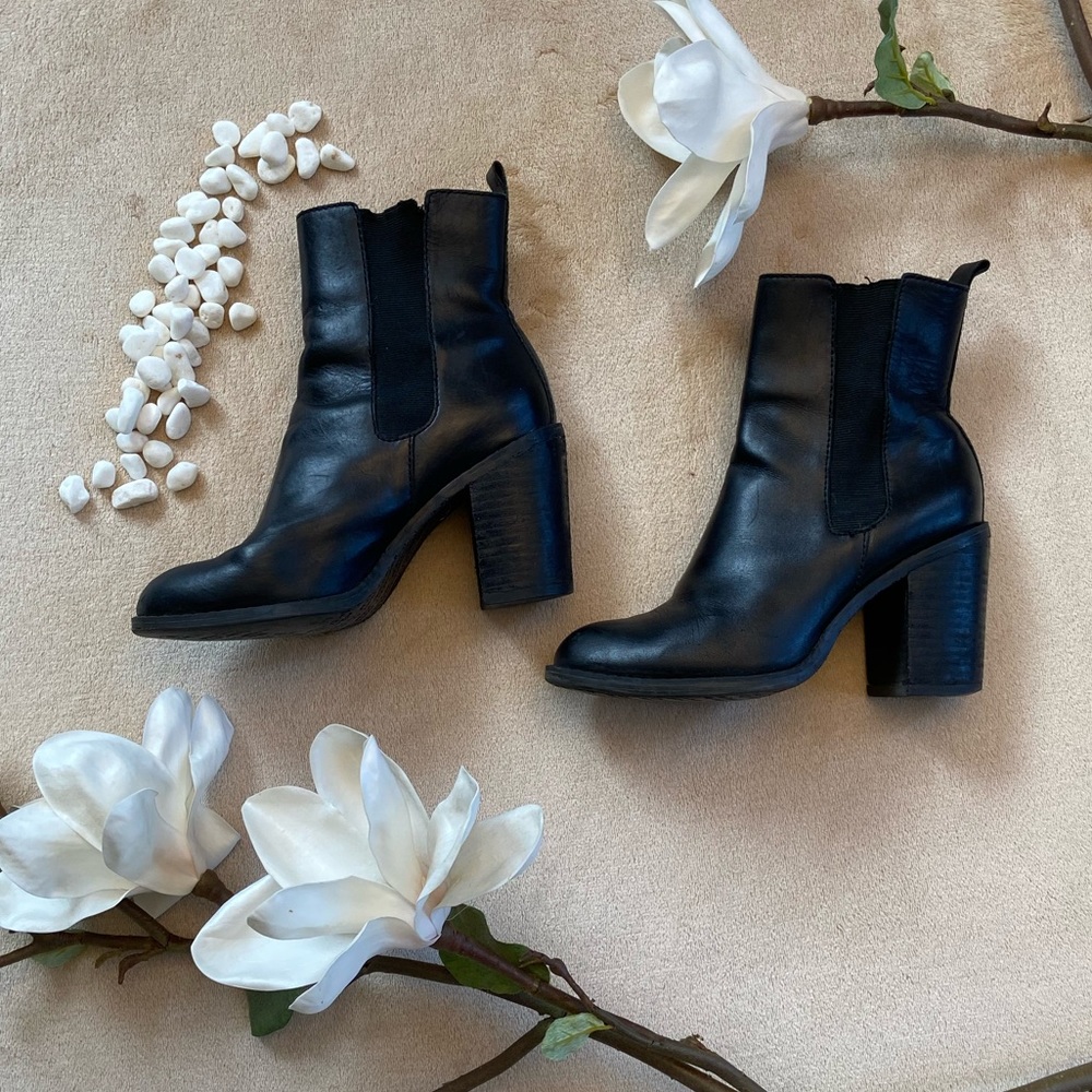 Black Boots by Calvin Klein